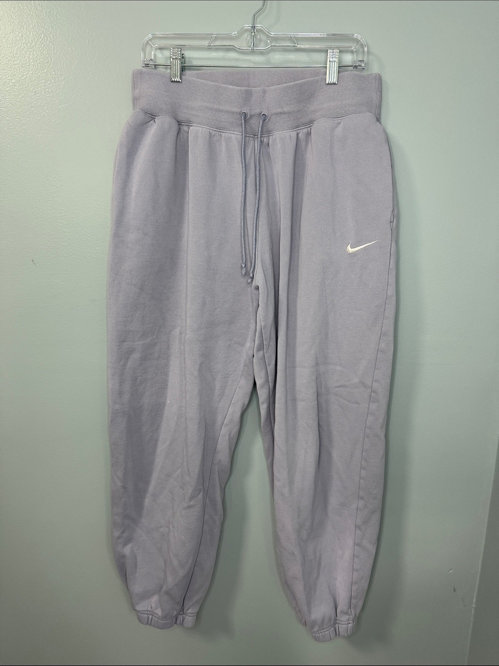 Nike Women’s Purple Phoenix Fleece Jogger Sz L